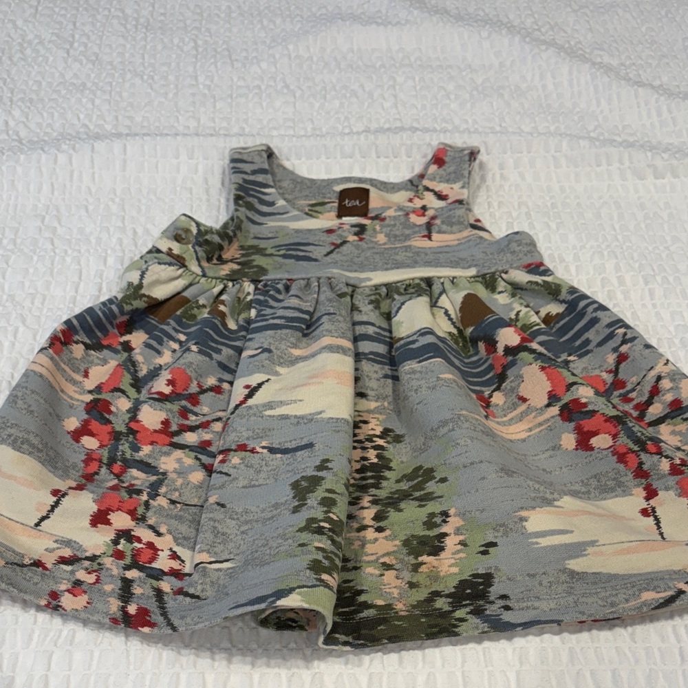 Tea Collection 100% Cotton Baby Dress with Japanese Pattern